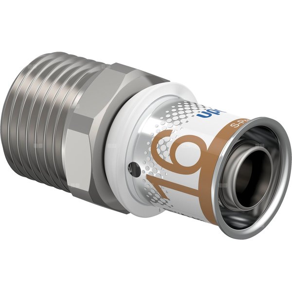 Uponor S-Press PLUS złączka z gwintem zewnętrznym 16-R1/2'' MT