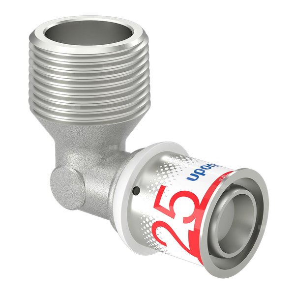 Uponor S-Press PLUS kolano z gwintem zewnętrznym 25-R1'' MT