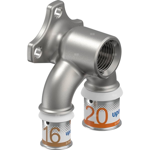 Uponor S-Press PLUS U-kolano naścienne 16-Rp1/2'' FT-20
