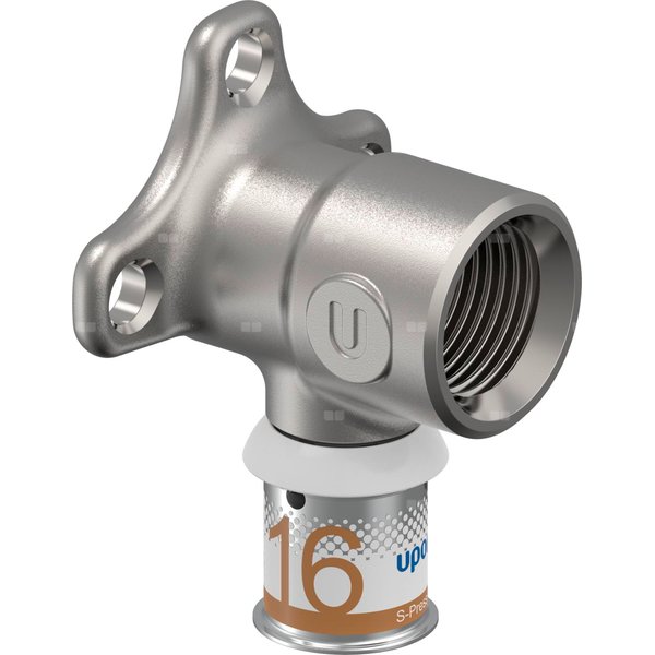 Uponor S-Press PLUS kolano naścienne M 16-Rp1/2'' FT