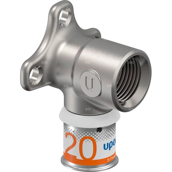 Uponor S-Press PLUS kolano naścienne M 20-Rp1/2'' FT