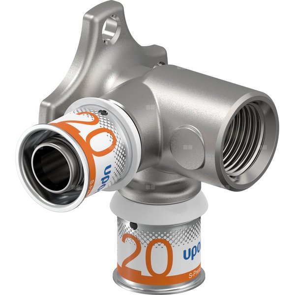 Uponor S-Press PLUS kolano naścienne podw. 20-Rp1/2'' FT-20