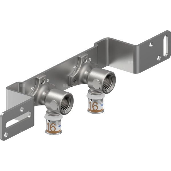 Uponor S-Press PLUS kolano naścienne zest. 80 mm 16-Rp1/2'' FT