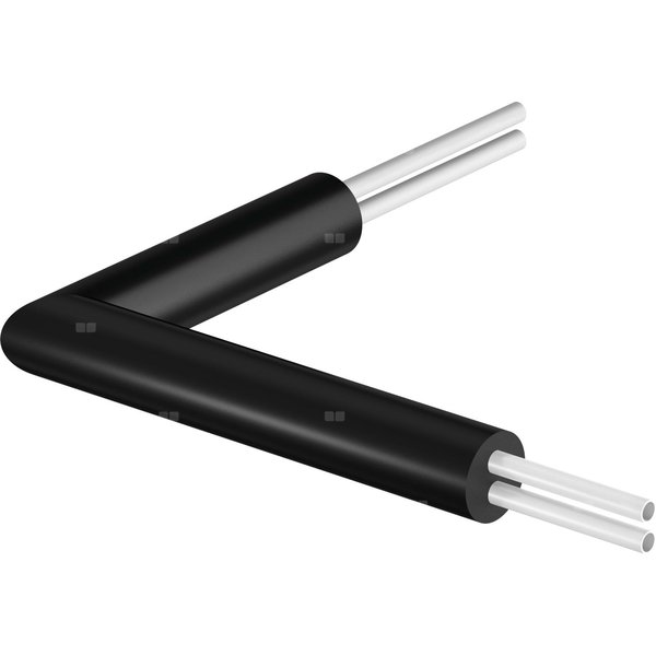 Uponor Ecoflex kolano przyłączeniowe Twin 2 x 25 x 2,3/140