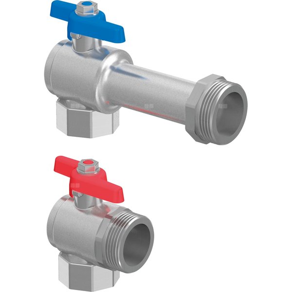Uponor Vario zawór kulowy kolano Rp1'' -G1''