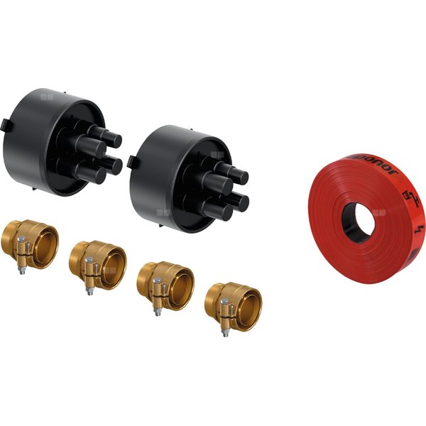 Uponor Ecoflex Thermo Twin HP elementy przyłączeniowe 2 x 40 x 3,7/175 (bez rury)