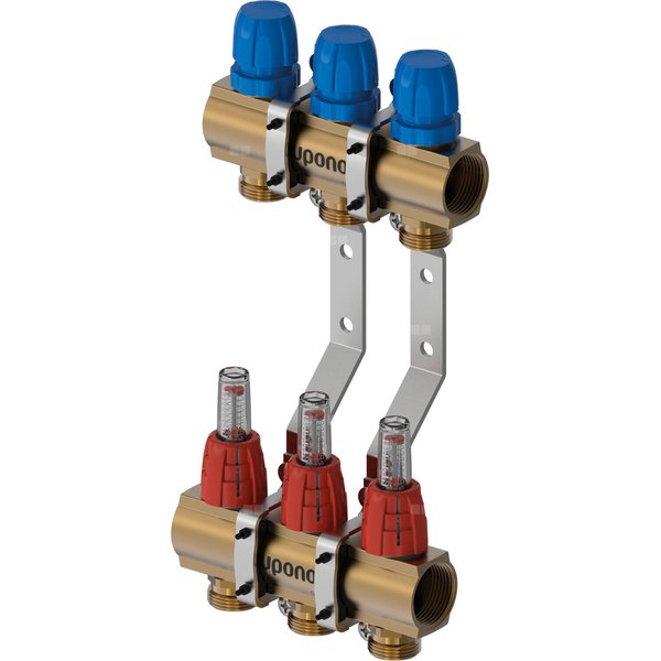 Uponor Vario B korpus rozdzielacza z przepł. FM 3X