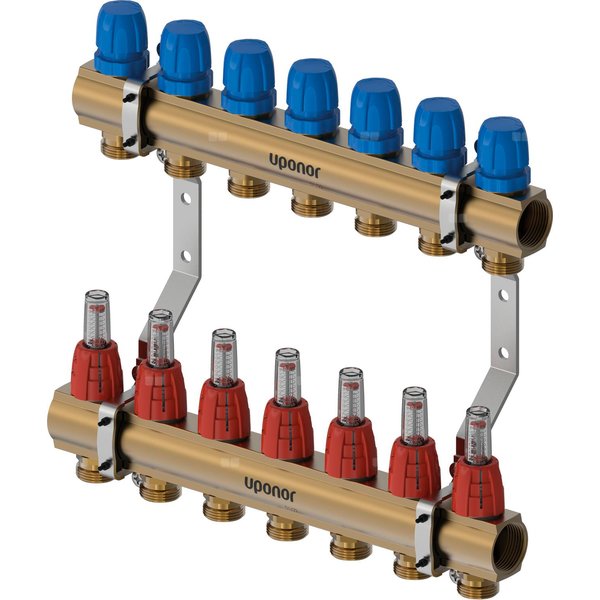 Uponor Vario B korpus rozdzielacza z przepł. FM 7X
