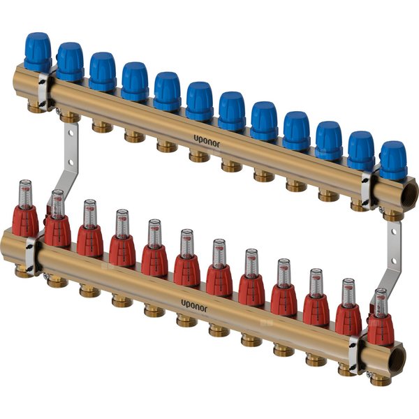 Uponor Vario B korpus rozdzielacza z przepł. FM 12X