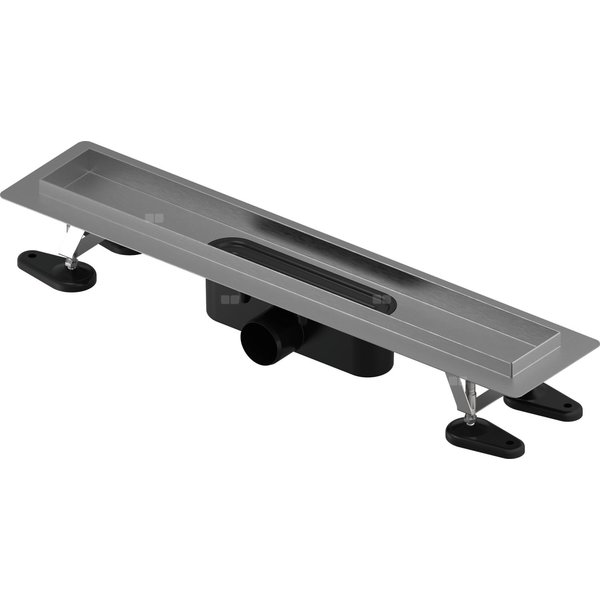 Uponor Aqua Ambient wpust liniowy prysznicowy silver 30 / 1000 mm