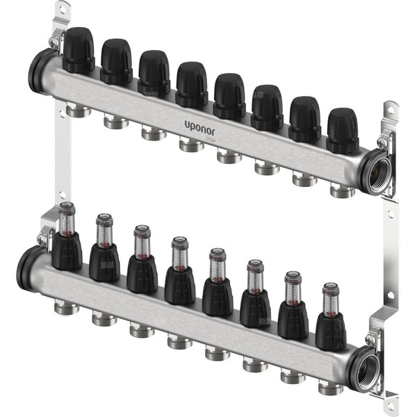 Uponor Vario S korpus rozdzielacza FM 8 x G3/4 EURO - G1
