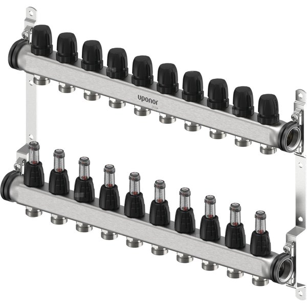 Uponor Vario S korpus rozdzielacza FM 10 x G3/4 EURO - G1