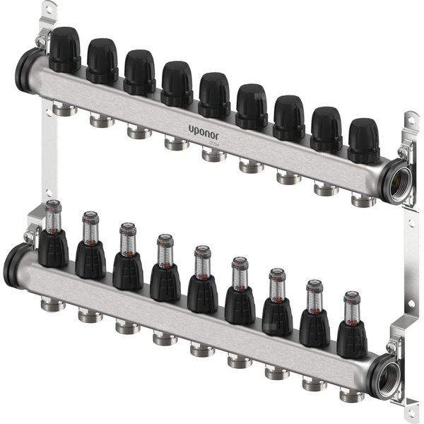 Uponor Vario S korpus rozdzielacza FM 9 x G3/4 EURO - G1