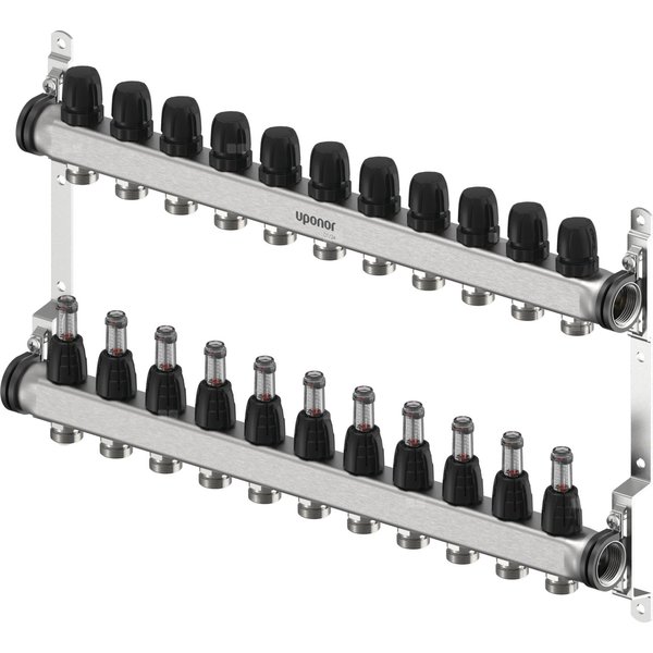 Uponor Vario S korpus rozdzielacza FM 11 x G3/4 EURO - G1