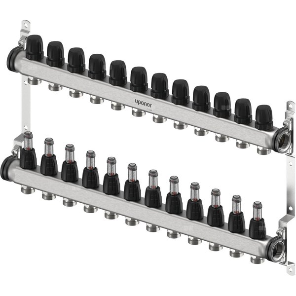 Uponor Vario S korpus rozdzielacza FM 12 x G3/4 EURO - G1