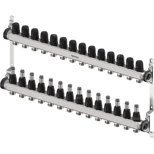 Uponor Vario S korpus rozdzielacza FM 14 x G3/4 EURO - G1