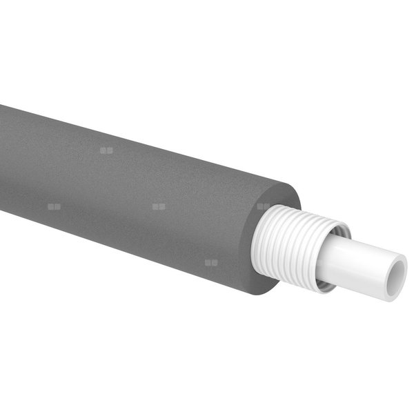 Uponor Combi Pipe rura izolowana w peszlu black/grey 15 x 2,5 25/20 48 x 10, 50 m