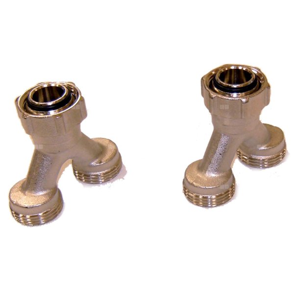 Uponor Fluvia zestaw przyłączeniowy 2 x G3/4-3/4'' Euro