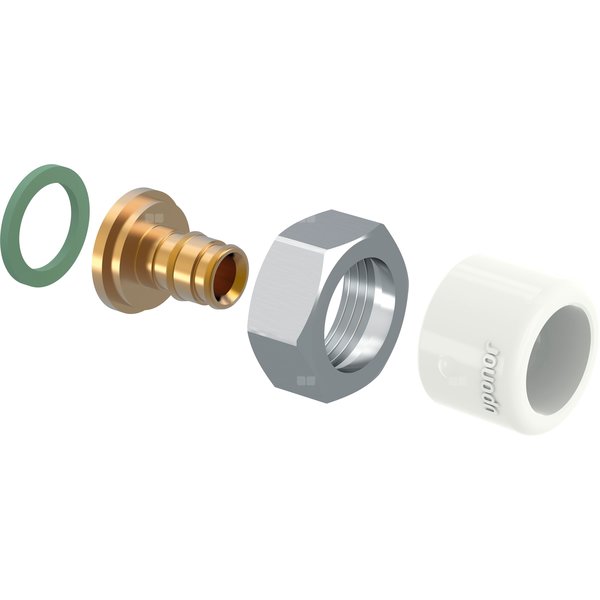 Uponor Q&E złączka z ruchomą nakrętką NKB DR 15-3/4'' SN