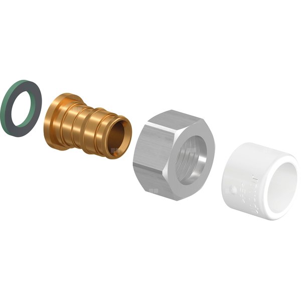 Uponor Q&E złączka z ruchomą nakrętką NKB DR 15-1/2'' SN