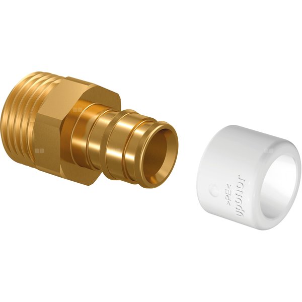 Uponor Q&E złączka z gwintem zewnętrznym NKB DR 15-3/8'' MT