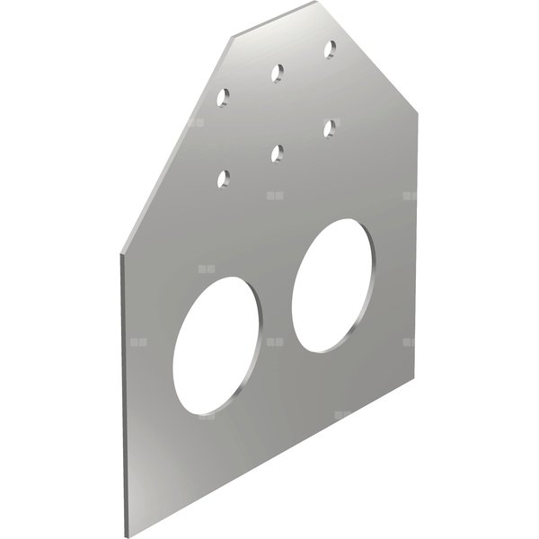 Uponor Smart Aqua PLUS płytka mocująca 25/20 c/c 40 mm