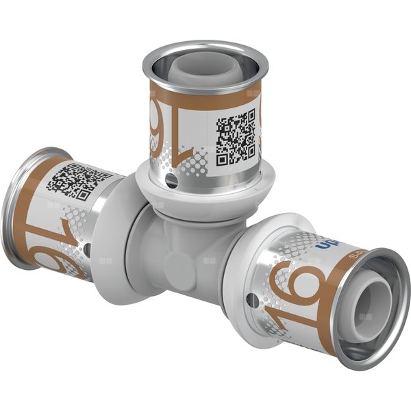 Uponor S-Press PLUS trójnik PPSU 16-16-16