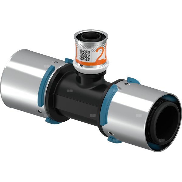 Uponor S-Press PLUS trójnik redukcyjny PPSU 40-20-40