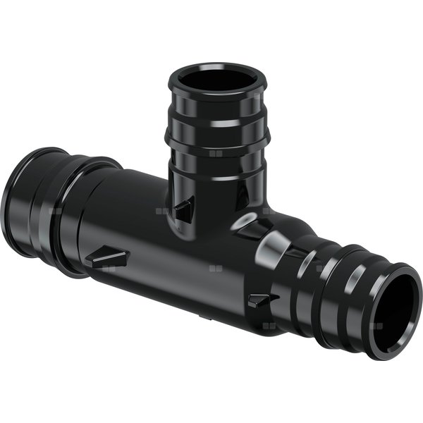 Uponor Q&E trójnik redukcyjny PPSU 50-40-40