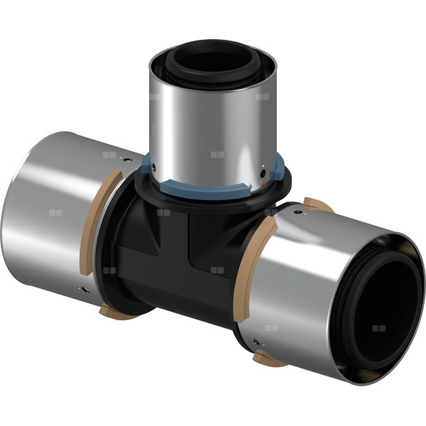 Uponor S-Press trójnik redukcyjny PPSU 50-40-50