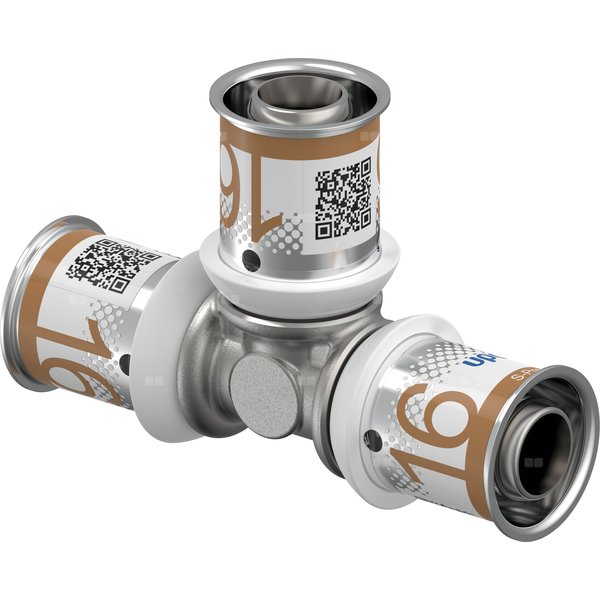Uponor S-Press PLUS trójnik 16-16-16