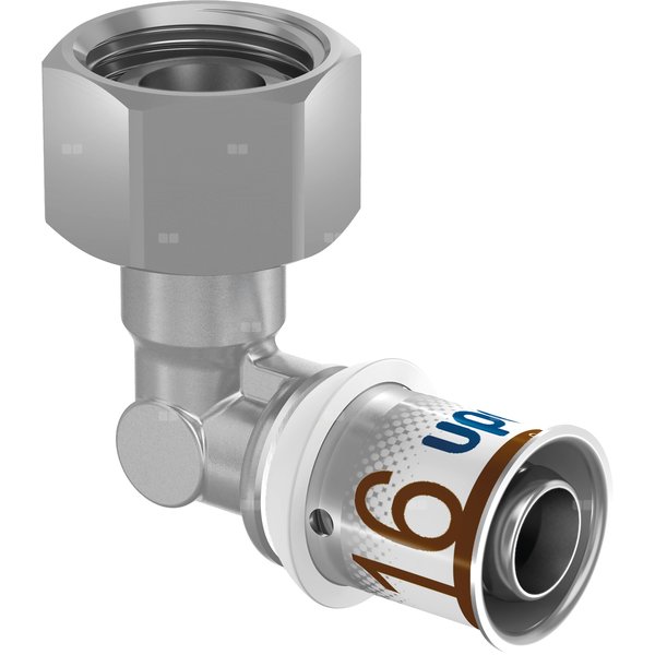 Uponor S-Press PLUS kolano zbiornika spłuk. Geberit 16-Rp1/2'' FT