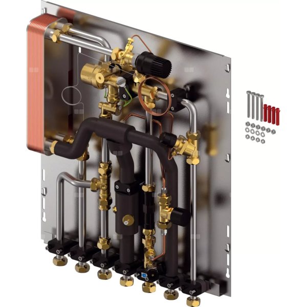 Uponor Combi Port M-Pro stacja mieszkaniowa RC 19 CB BP DH TL