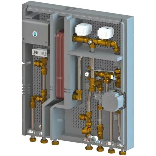 Uponor Combi Port E-Pro stacja mieszkaniowa UFH 25 CB MD EL MH MS BP SS IB