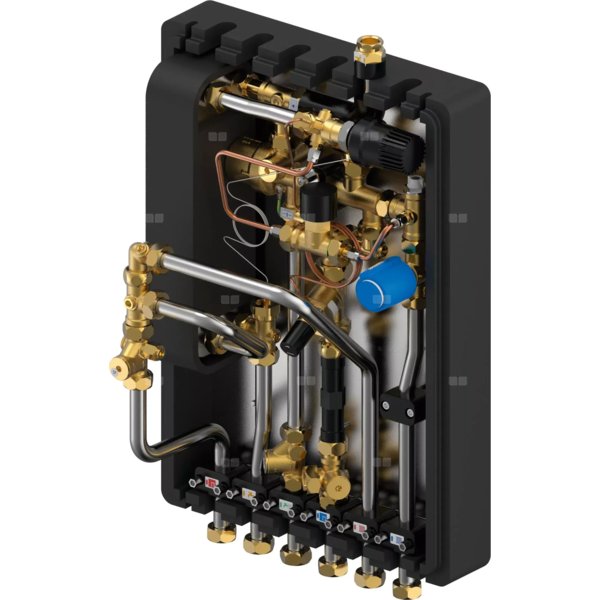 Uponor Combi Port M-INS Interfejs grzewczy RC 19 CB BP DI TL ZS ZA NC IB