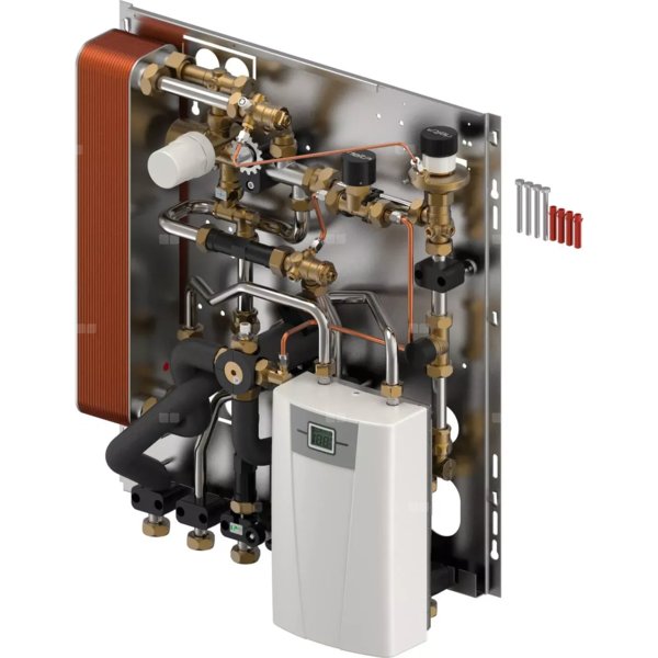 Uponor Combi Port M-Hybrid Stacja mieszkaniowa HP 400V 18 ST 21H3 DH BP HA FR