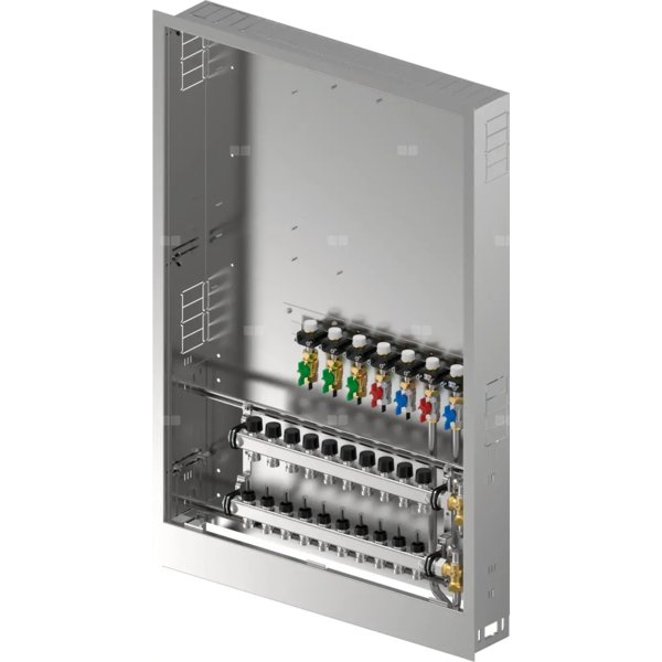 Uponor Combi Port M-Hybrid szafka z rozdzielaczem IW 1200x810X150mm 10HM+7BV