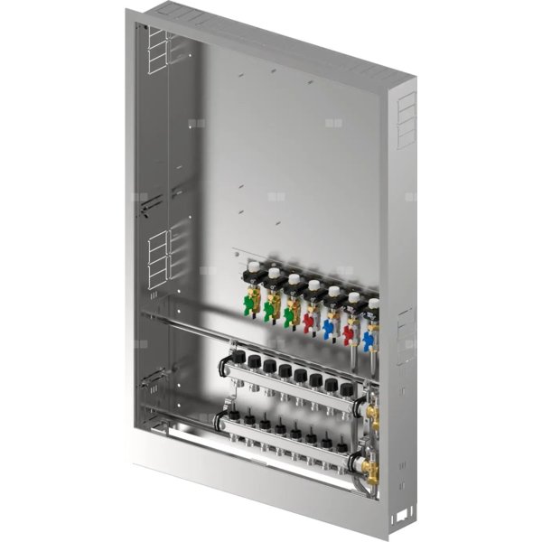 Uponor Combi Port M-Hybrid szafka z rozdzielaczem IW 1200x810X150mm 8HM+7BV