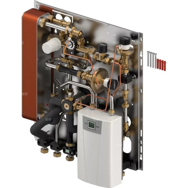 Uponor Combi Port M-Hybrid Stacja mieszkaniowa HP 400V 18 ST 21H3 DI DH BP HA FR