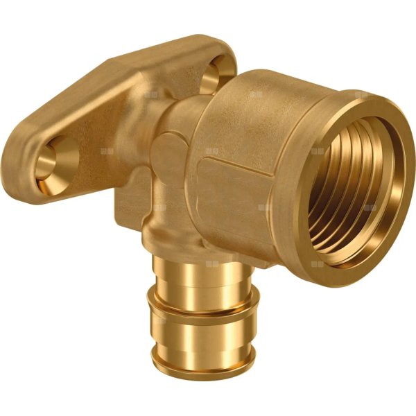 Uponor Smart Aqua kolano naścienne Q&E PL 16-Rp1/2''FT l=43mm