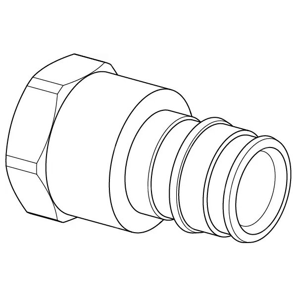 Uponor Q&E Złączka GW PL 25-RP3/4''FT