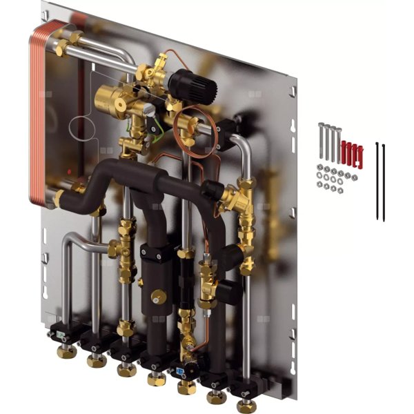 Uponor Combi Port M-Pro stacja mieszkaniowa RC 19 CB BP DH TL RL