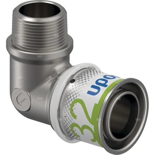 Uponor S-Press PLUS kolano z gwintem zewn. 32-R3/4"MT