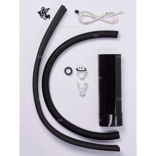 Odpływ kondensatu z kablem grzejnym