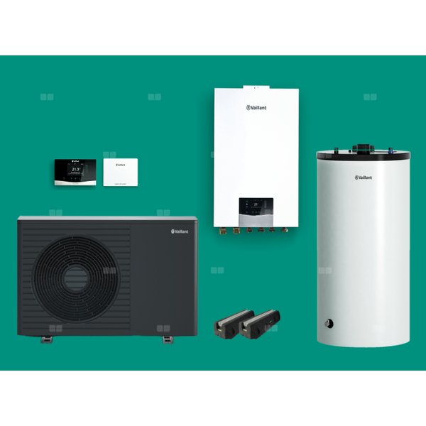 Pakiet pomp ciepła aroTHERM pro VWL 75/7.1+MS+VRC720 MI+VIHRW250