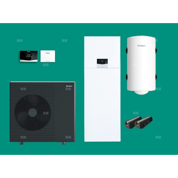 Pakiet pomp ciepła aroTHERM pro VWL 115/7.1+CG+VRC720 MI+VPRW100