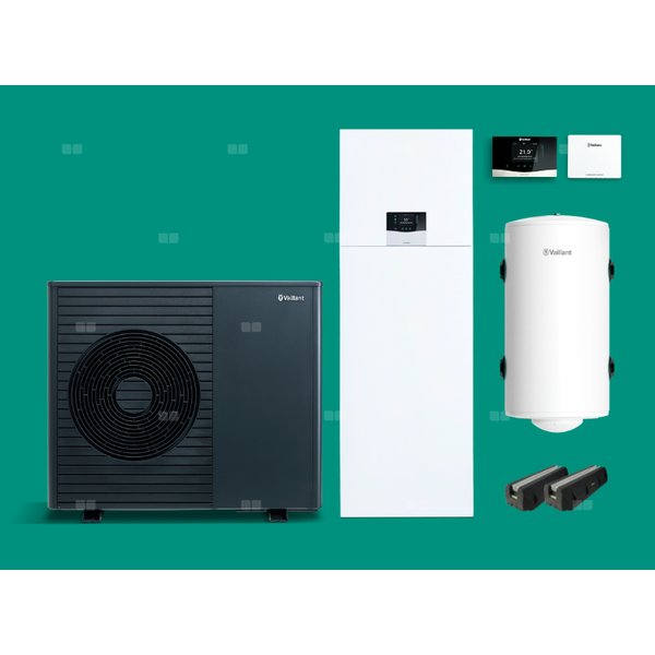 Pompa ciepła powietrze/woda typu monoblok aroTHERM plus VWL 75/8.1+CG+VRC720 MI+VPRW50