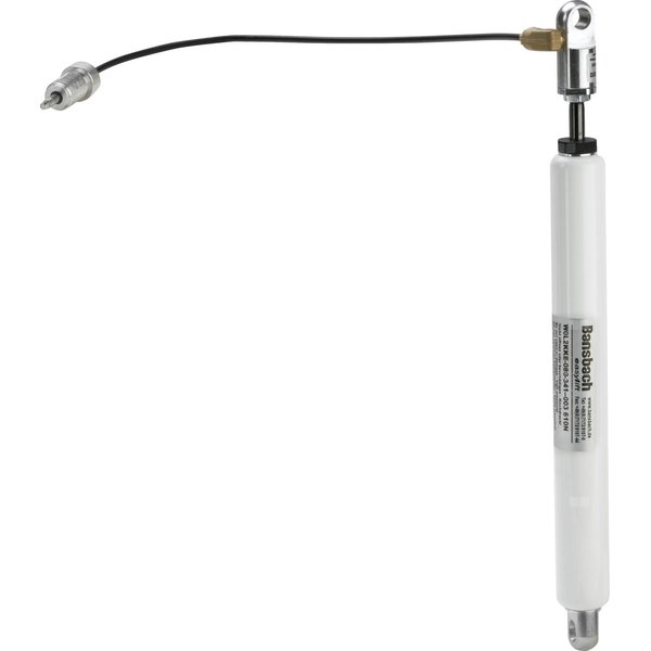 Sprężyna gazowa, stal czarny = RAL 9005