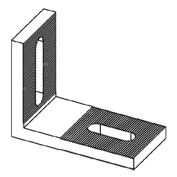 Łącznik montażowy kątowy L (50x70x30)