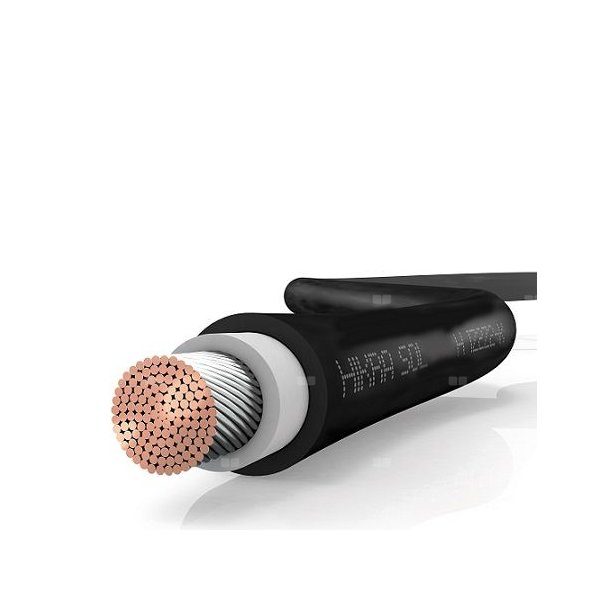 Kabel solarny HIS czarny 4mm 100 m (738613@0100)